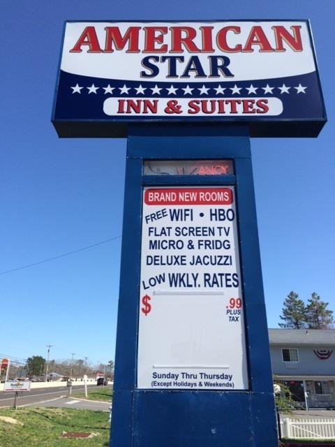 American Star Inn & Suites Atlantic City Galloway Eksteriør billede